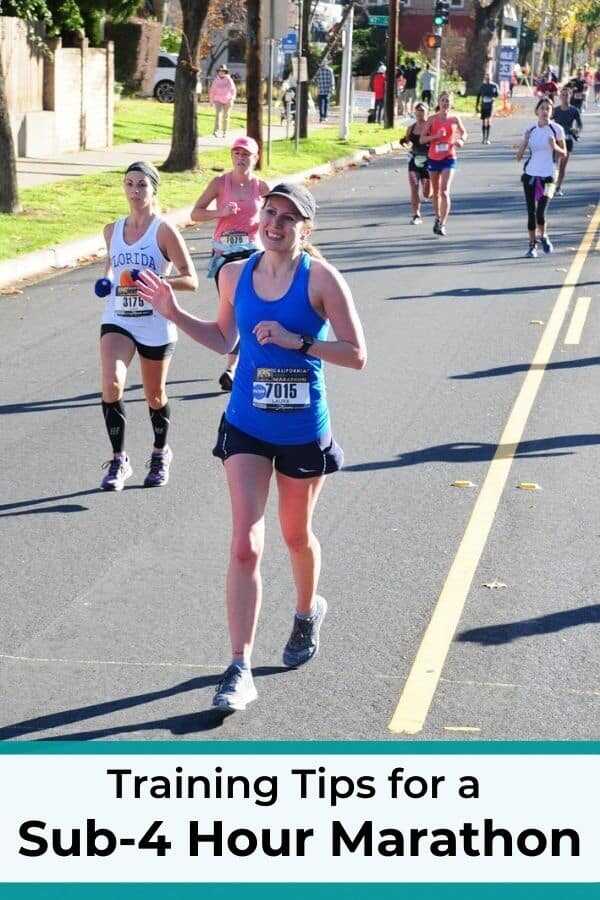 How to Train for a Sub4 Hour Marathon Blog